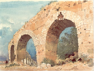 The Baths of Antonius Pius, Carthage, Tunisia