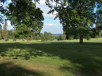 The Victorian walled garden, Rushmore Estate, Wiltshire