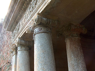 The Victorian walled garden, Rushmore Estate, Wiltshire